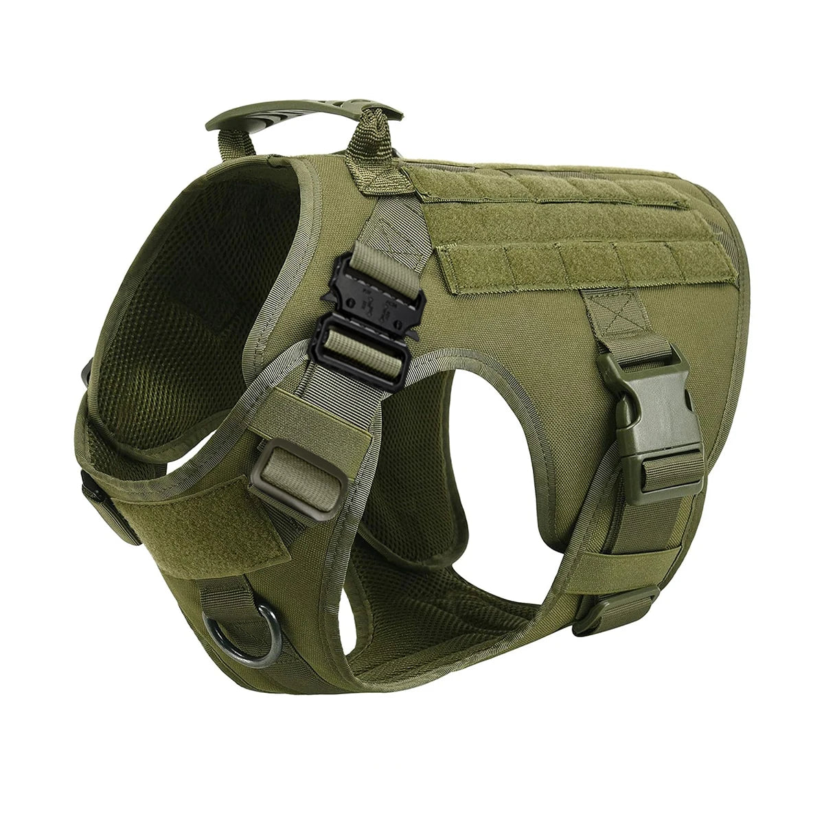 PATYOCATCN Tactical Dog Harness With MOLLE Pouches For Training