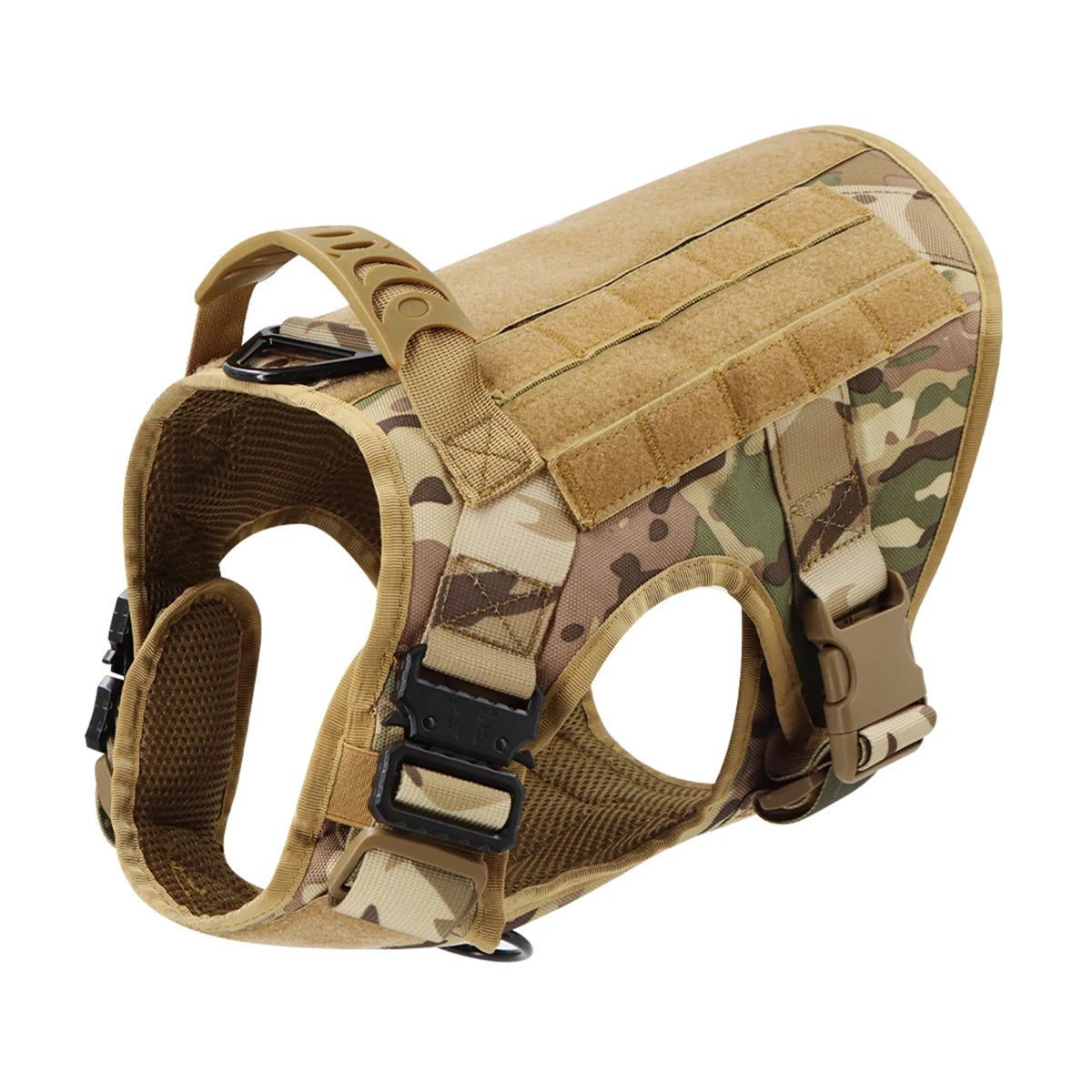 PATYOCATCN Tactical Dog Harness With MOLLE Pouches For Training