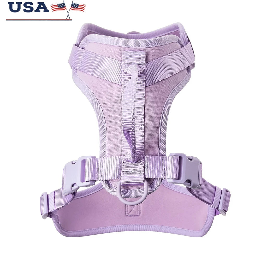 XMSJ Comfort Control Neoprene Dog Harness for Outdoor Safety