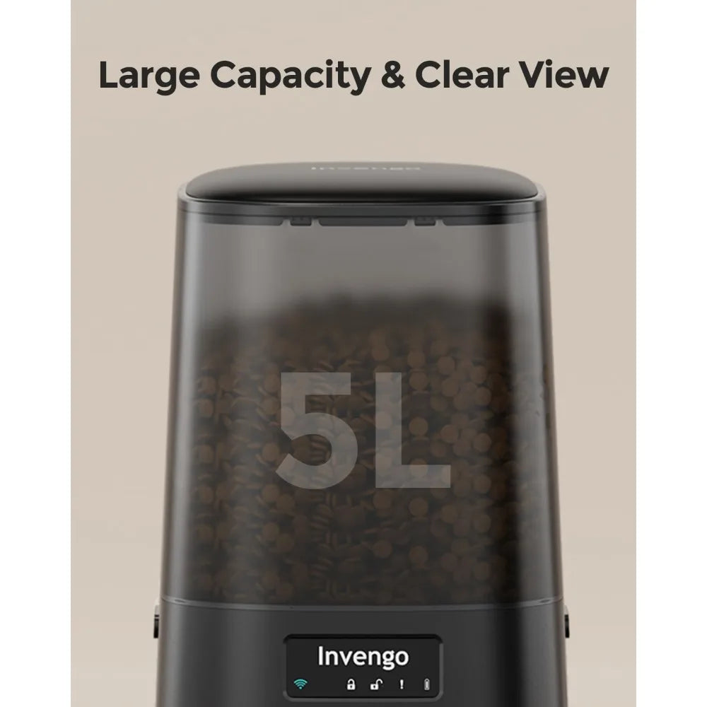 MeowServe S20 Automatic Cat Feeder With Stainless Steel Bowl