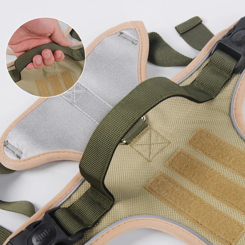 Guangdong Military Dog Harness Reflective Vest Training
