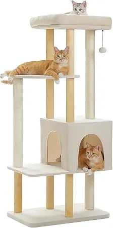 PAWZ Road Cat Tree Tower Multi Level Condos Indoor Friendly