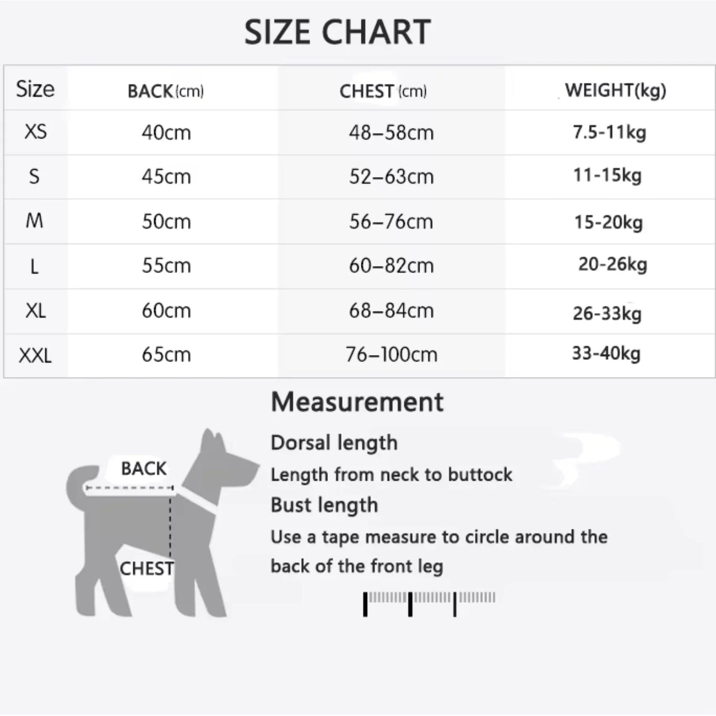 Color Windproof Pet Raincoat For Dogs Winter Coat Jacket