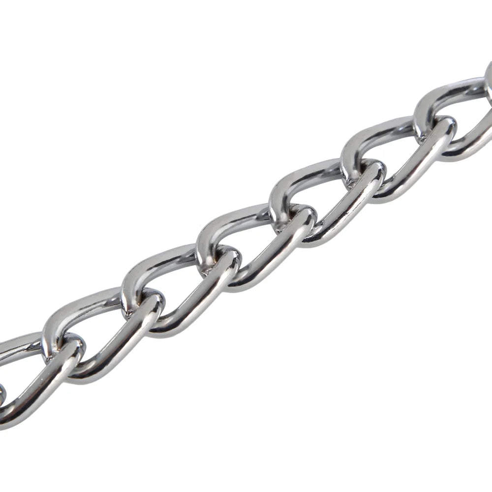 DUTRIEUX Heavy Duty Nylon Steel Chain Leash With Welded Links