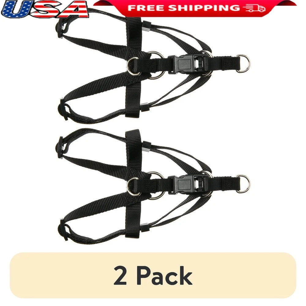 XMSJ Two Pack Adjustable Step In Dog Harness D-Ring
