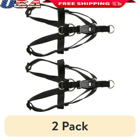 XMSJ Two Pack Adjustable Step In Dog Harness D-Ring