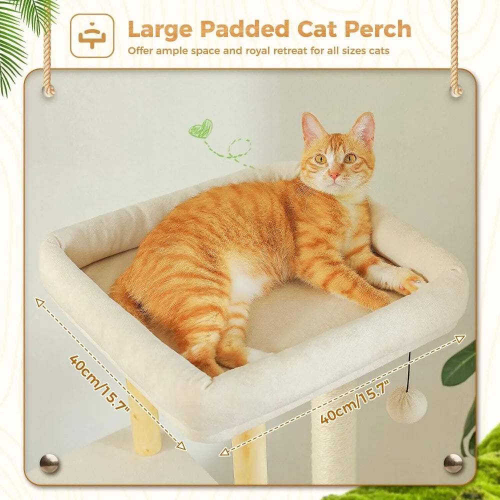 PAWZ Road Cat Tree Tower Multi Level Condos Indoor Friendly