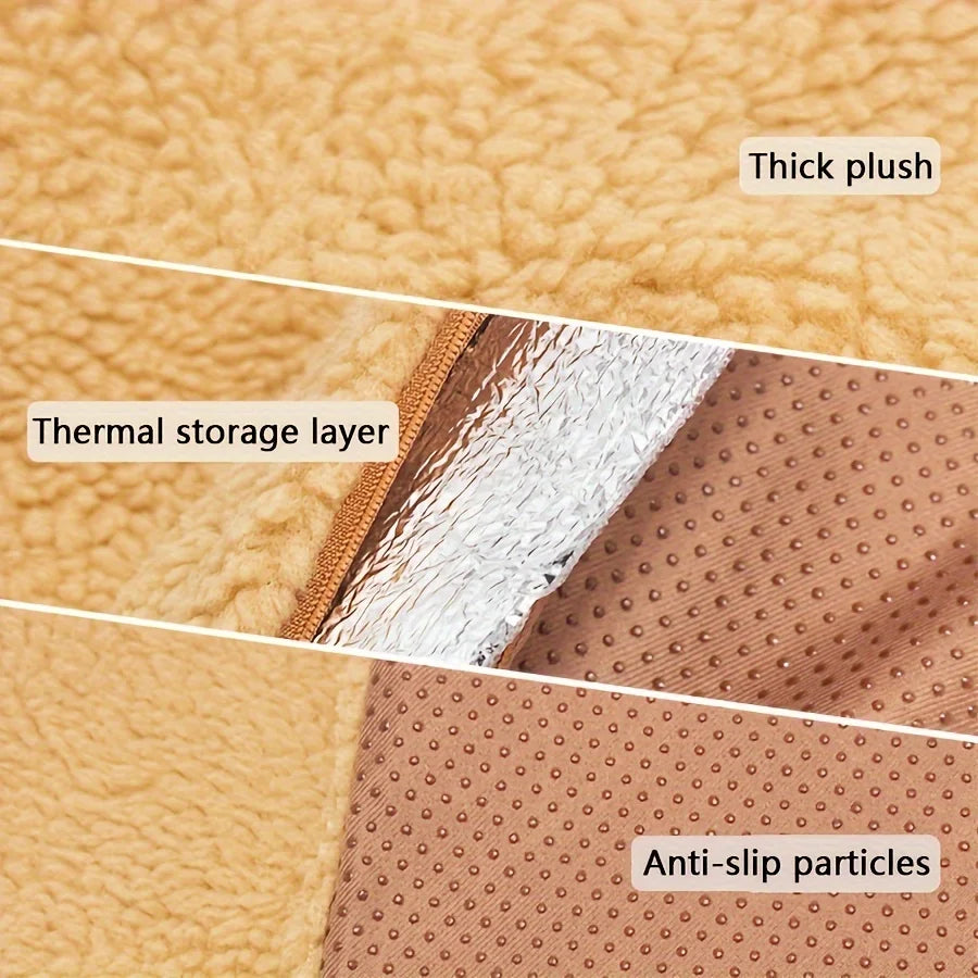 NONECN Self-Warming Pet Pad Blanket Thermal Bed Mat For Cats