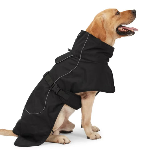 Color Windproof Pet Raincoat For Dogs Winter Coat Jacket