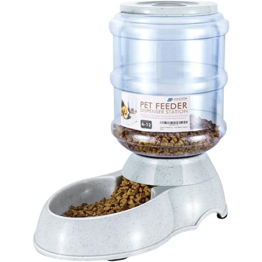 Hign-concerned Gravity Pet Feeder Dispenser For Dry Food