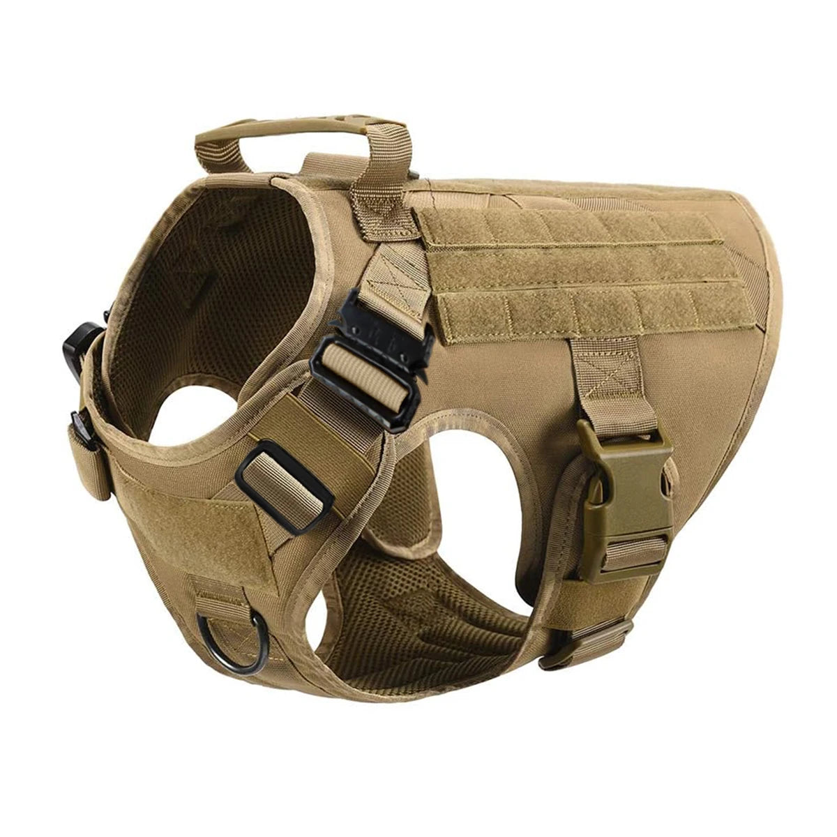PATYOCATCN Tactical Dog Harness With MOLLE Pouches For Training