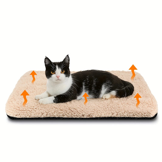 NONECN Self-Warming Pet Pad Blanket Thermal Bed Mat For Cats