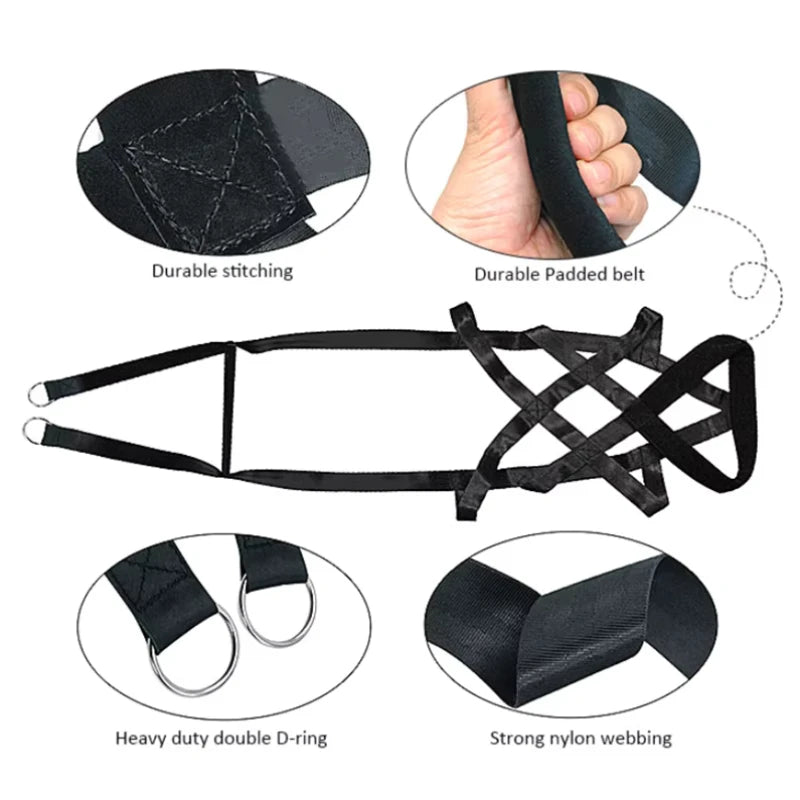 Choice Working Dog Pull Training Leash Sled Safety Belt For Behavior Training