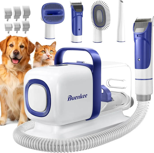 XMSJ Dog Grooming Kit With Vacuum Low Noise Clipper Set