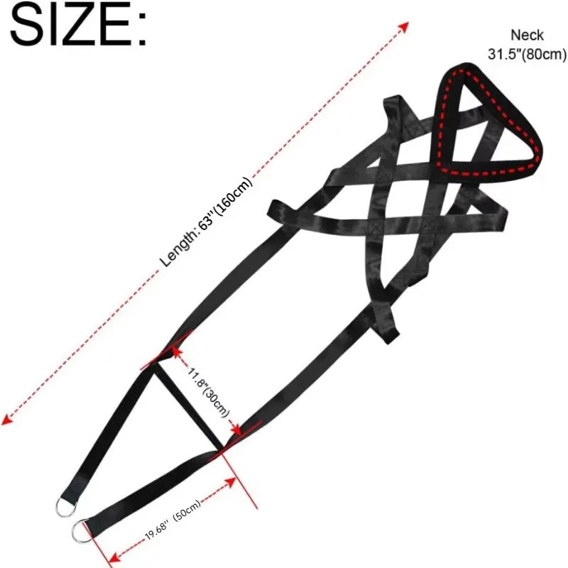 Choice Working Dog Pull Training Leash Sled Safety Belt For Behavior Training