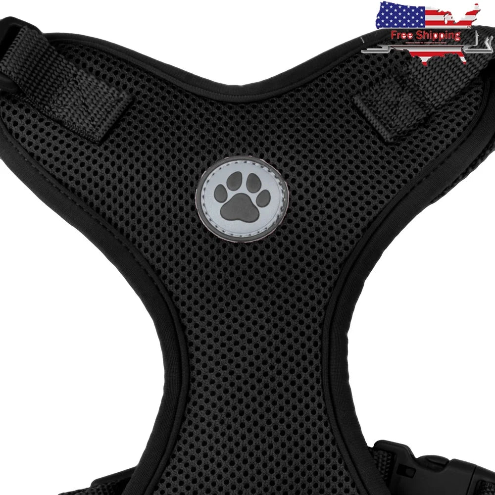 DUTRIEUX Adjustable Reflective Dog Harness With Easy Clip